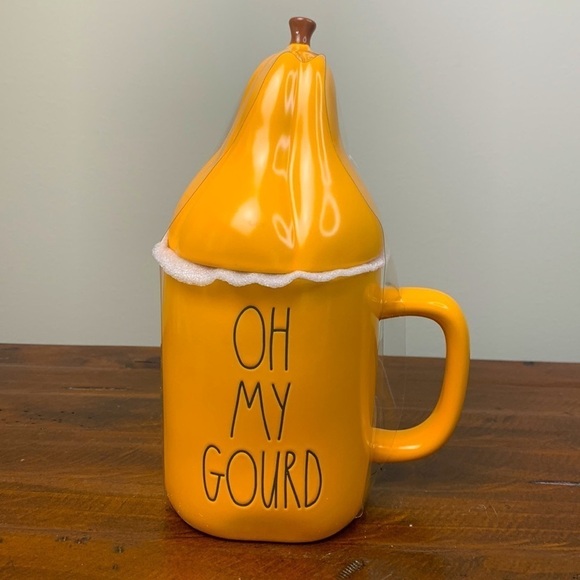 RAE DUNN • “Oh My Gourd” Fall Season Mug - Picture 2 of 9